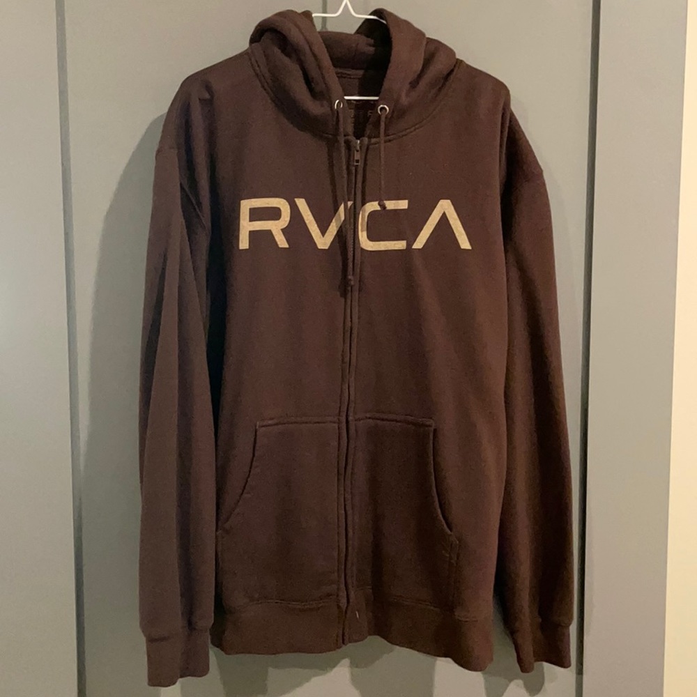 RVCA Brown Hoodie